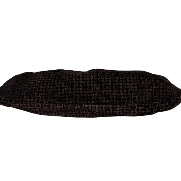 Vintage Italian Lucite Snap Clutch Purse With Brown/Black Geometric Pattern - Picture 4 of 10